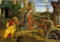 Adoration des bergers Renaissance peintre Andrea Mantegna